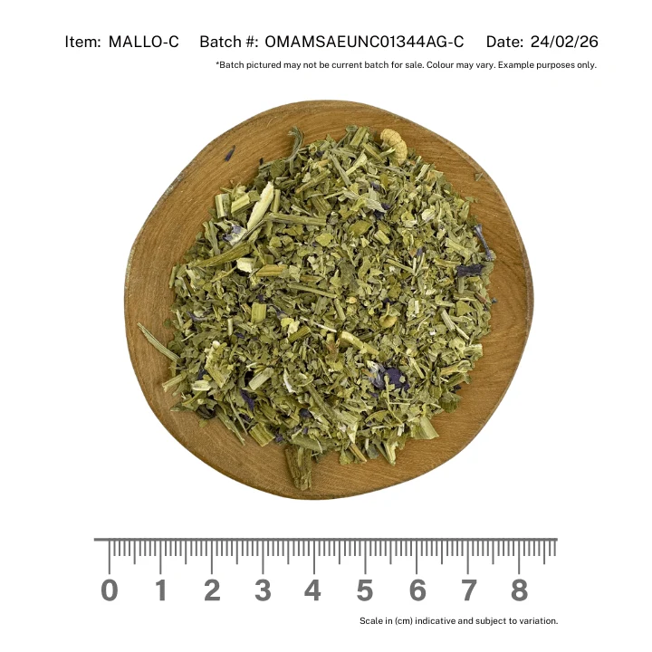 Blue Mallow Herb Cut Organic - Image 2