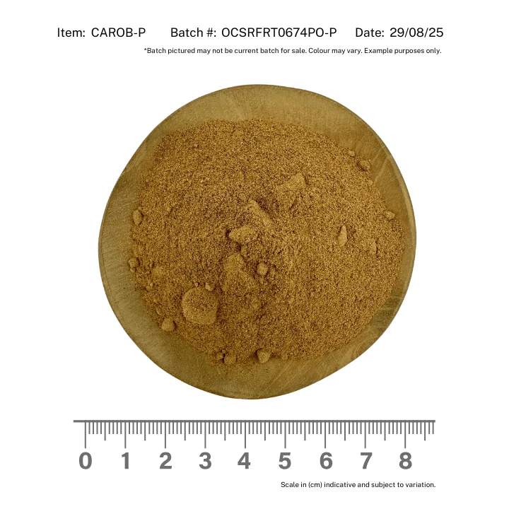 Carob Roasted Organic Powder - Image 2
