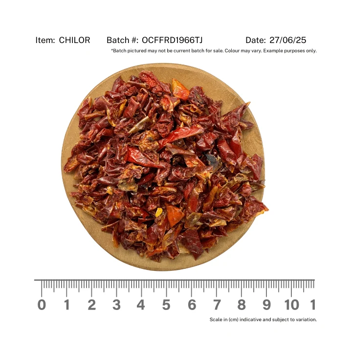 Chilli Pepper Mild Rough Cut Organic - Image 2