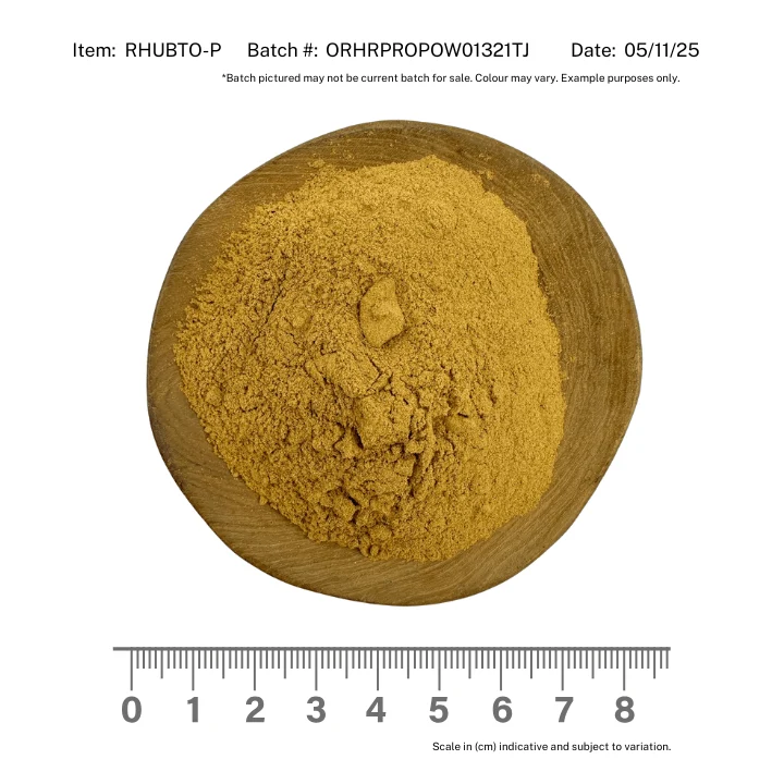Rhubarb Root Turkish Organic Powder - Image 2